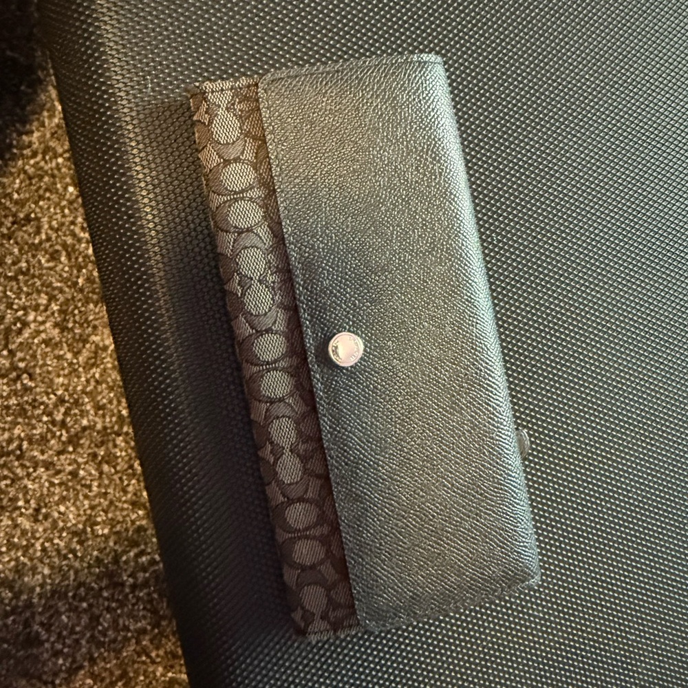 Black and Brown Wallet